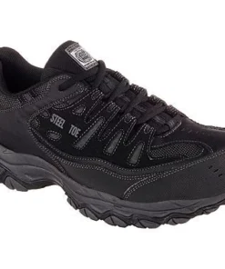 'Skechers' Crankton Athletic Steel Toe - Black