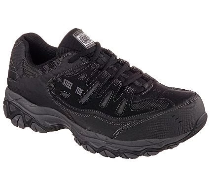 'Skechers' Crankton Athletic Steel Toe - Black 4 'Skechers' Crankton Athletic Steel Toe - Black