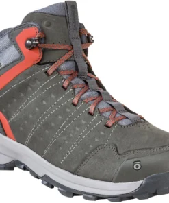OBOZ FOOTWEAR 'Oboz' Men's Sypes Leather WP Mid Hiker - Gunmetal