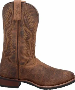 'Laredo' Men's 11" Pinetop Western Round Toe - Brown