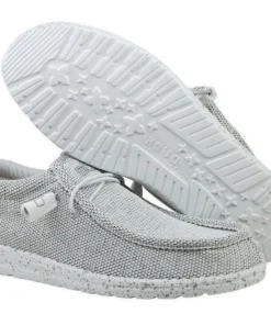 'Hey Dude' Women's Wendy Sox - Stone / White