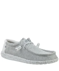 'Hey Dude' Women's Wendy Sox - Stone / White