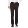 Men 'Savane' Flat Front Stretch Chino - Black