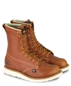 'Thorogood' Men's 8" American Heritage EH SR Steel Toe - Tobacco Brown 9 'Thorogood' Men's 8