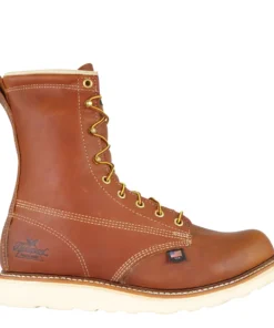 'Thorogood' Men's 8" American Heritage MAXWear Wedge™ Soft Toe - Tobacco