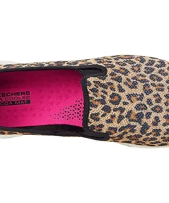 'Skechers' Women's GOwalk Joy Fiery Slip On - Leopard