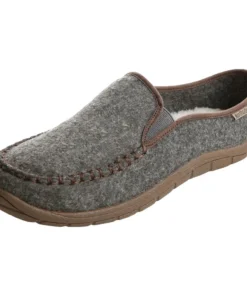 'Northside' Men's Scranton Slipper - Dark Grey