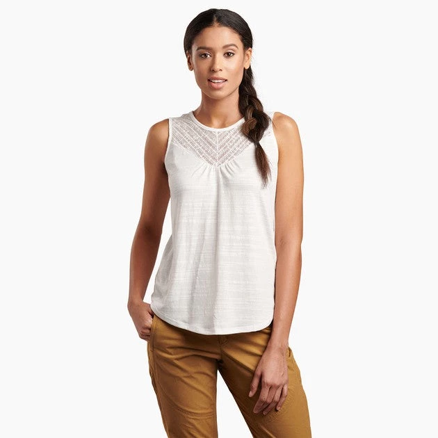 'Kuhl' Women's Sonia™ Tank - White 3 'Kuhl' Women's Sonia™ Tank - White