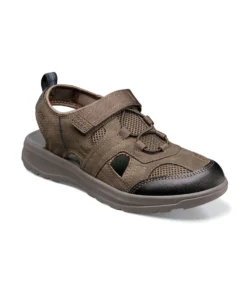 'Nunn Bush' Men's Huck Closed Toe River Sandal - Cargo