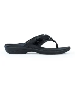 'Powerstep' Women's ArchWear™ Sandal - Black