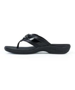 'Powerstep' Women's ArchWear™ Sandal - Black