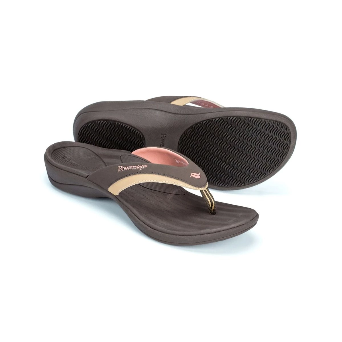 'Powerstep' Women's ArchWear™ Sandal - Brown 3 'Powerstep' Women's ArchWear™ Sandal - Brown