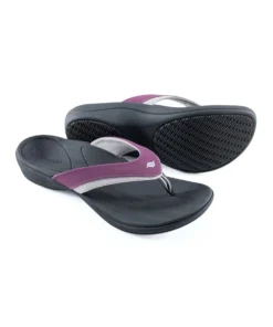 'Powerstep' Women's ArchWear™ Sandal - Plum