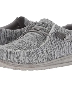 'Hey Dude' Men's Wally B Sox - Grey