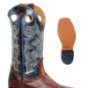 'Boulet' Men's 13" Western Square Toe - Utta Whisky / Puma Turqueza