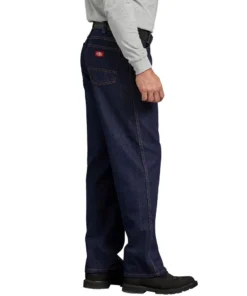 Men 'Dickies' Regular Straight Fit 5 Pocket Denim - Stonewashed Indigo Blue