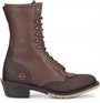 'Double H' Men's 10" Ricardo Domestic Packer - Brown / Dark Brown