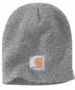 'Carhartt' Men's Acrylic Knit Beanie - Heather Grey