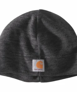 'Carhartt' Men's Fleece Beanie - Black / Steel