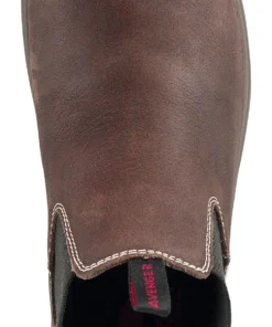 'Avenger' Men's 4" Foreman Romeo EH SR Comp Toe Pull On - Brown