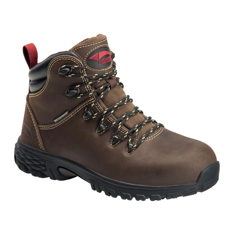 'Avenger' Women's 6" Flight EH WP Alloy Toe - Brown 3 'Avenger' Women's 6" Flight EH WP Alloy Toe - Brown