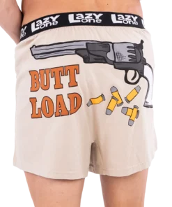 'Lazy One' Men's Butt Load Boxer - Tan