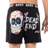 'Lazy One' Men's Dead End Boxer - Black