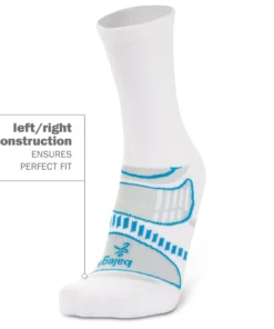 Men 'Balega' Ultra Light Crew - White / French Blue