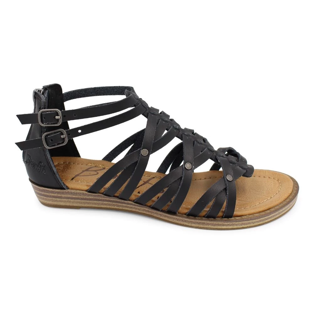 'Blowfish Malibu' Women's Bethy Sandal - Black Dyecut 4 'Blowfish Malibu' Women's Bethy Sandal - Black Dyecut