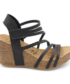 Women 'Blowfish Malibu' Heidi Wedge Sandal - Black