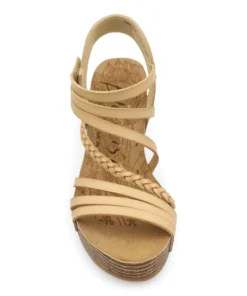 'Blowfish Malibu' Heidi Wedge Sandal - Dune