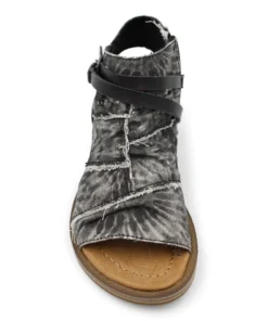 'Blowfish Malibu' Women's Beauty Sandal - Black Tie Dye