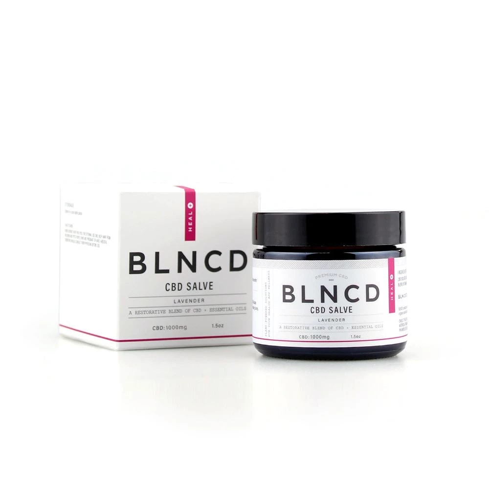 'BLNCD' Heal+ CBD Salve 1.5 Oz. Jar - 1000mg 3 'BLNCD' Heal+ CBD Salve 1.5 Oz. Jar - 1000mg