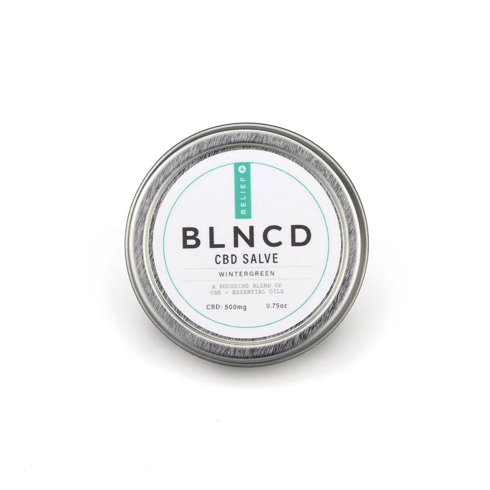 'BLNCD' Relief+ CBD Salve 0.75 Oz. Tin - 500mg Men 3 'BLNCD' Relief+ CBD Salve 0.75 Oz. Tin - 500mg Men