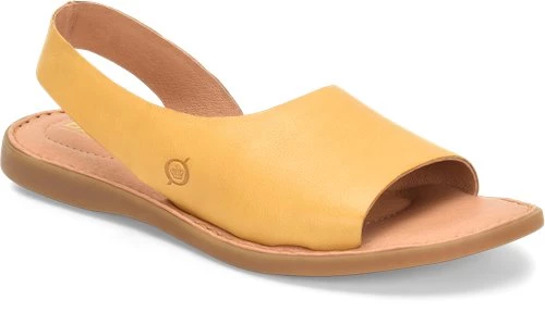BORN SHOE COMPANY 'Born' Women's Inlet Sandal - Ocra 3 BORN SHOE COMPANY 'Born' Women's Inlet Sandal - Ocra