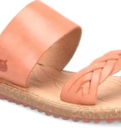 BORN SHOE COMPANY 'Born' Women's Morena Slide Sandal - Orange (papaya)