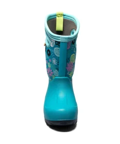 Kids 'BOGS' Youth Neo Classic Garden Party - Teal Multi 11 Kids 'BOGS' Youth Neo Classic Garden Party - Teal Multi