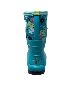 Kids 'BOGS' Youth Neo Classic Garden Party - Teal Multi 12 Kids 'BOGS' Youth Neo Classic Garden Party - Teal Multi
