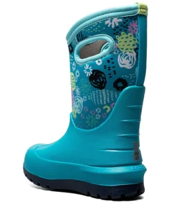 Kids 'BOGS' Youth Neo Classic Garden Party - Teal Multi 13 Kids 'BOGS' Youth Neo Classic Garden Party - Teal Multi