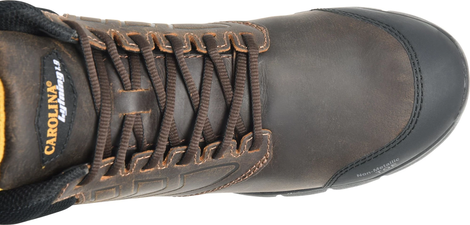 'Carolina' Men's Lytning 1.9 Athletic EH Comp Toe - Brown / Black 6 'Carolina' Men's Lytning 1.9 Athletic EH Comp Toe - Brown / Black