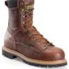 'Carolina' Men's 8" Grind WP Comp Toe Boot - Brown