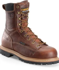 'Carolina' Men's 8" Grind WP EH - Brown