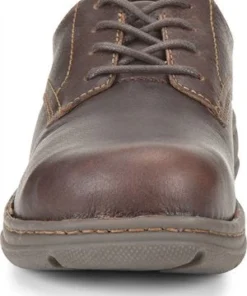 'Carolina' Men's BLVD 2.0 Aluminum Toe ESD Oxford - Brown