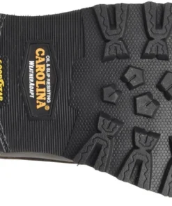 'Carolina' Men's 6" Pitstop EH WP Comp Toe - Grey Black 11 'Carolina' Men's 6