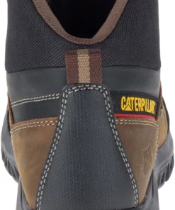 'Caterpillar' Men's Threshold WP, EH, Slip-Resistant - Brown / Black