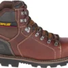 'Caterpillar' Men's 6" Alaska 2.0 EH, Slip-Resistant, Steel Toe - Brown
