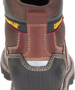 'Caterpillar' Men's 6" Alaska 2.0 EH, Slip-Resistant, Steel Toe - Brown