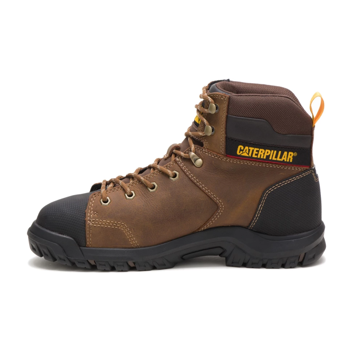 'Caterpillar' Women's 6" Wellspring WP, Met Guard, EH, Steel Toe - Brown / Black 4 'Caterpillar' Women's 6" Wellspring WP, Met Guard, EH, Steel Toe - Brown / Black
