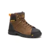 'Caterpillar' Women's 6" Wellspring WP, Met Guard, EH, Steel Toe - Brown / Black 2 'Caterpillar' Women's 6" Wellspring WP, Met Guard, EH, Steel Toe - Brown / Black