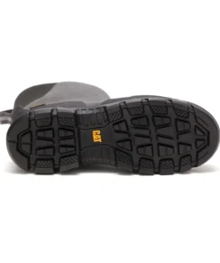 'Caterpillar' Unisex 11" Stormers EH Steel Toe Rubber Boot - Black 11 'Caterpillar' Unisex 11